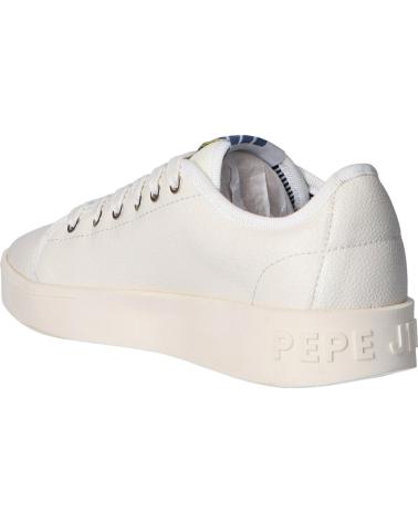 Sapatilhas de Mulher PEPE JEANS PLS30968 BRIXTON 800 WHITE