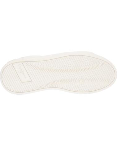 Sapatilhas de Mulher PEPE JEANS PLS30968 BRIXTON 800 WHITE