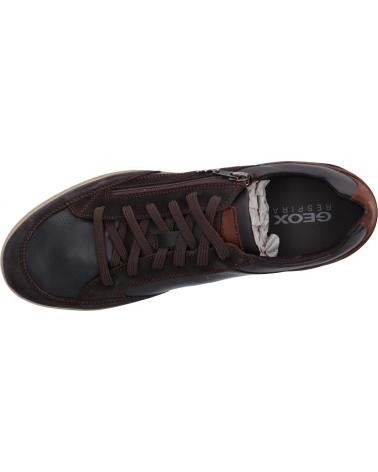 Sapatilhas de Homem GEOX U044GA 022ME U RENAN C6024 DK COFFEE 