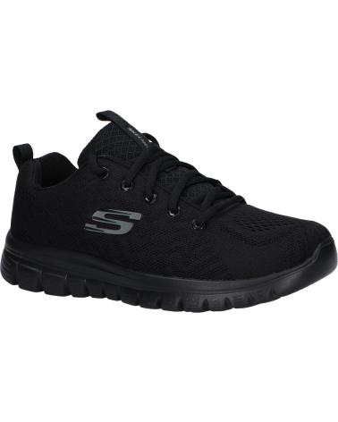 Deportivas de Mujer skechers DEPORTIVOS GRACEFUL-GET CONNECTED VARIOS 12615 NEGRO
