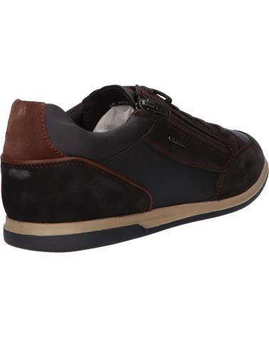 Sapatilhas de Homem GEOX U044GA 022ME U RENAN C6024 DK COFFEE 