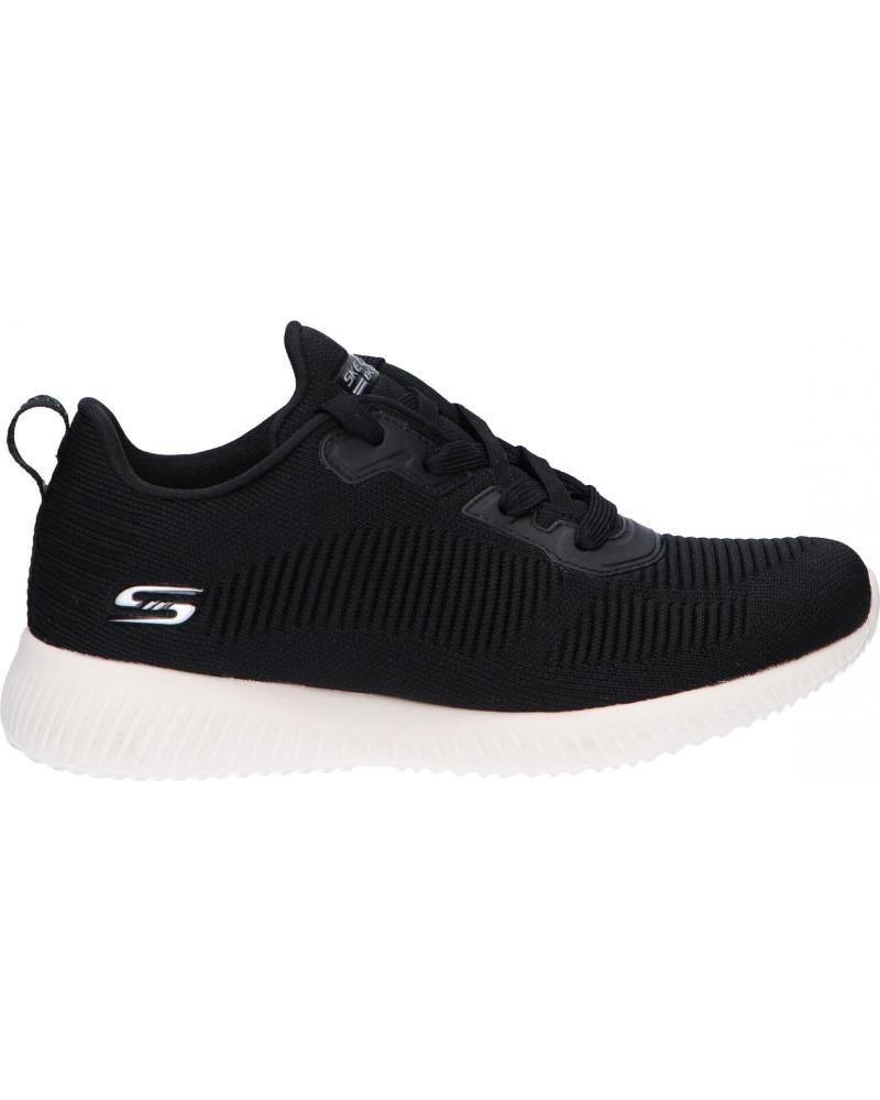 Sportivo per Donna SKECHERS 32504 BOBS SQUAD NEGRO