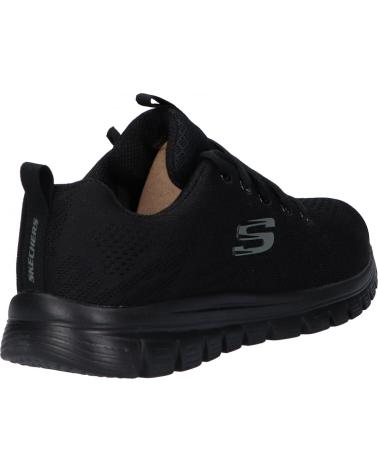 Deportivas de Mujer skechers DEPORTIVOS GRACEFUL-GET CONNECTED VARIOS 12615 NEGRO