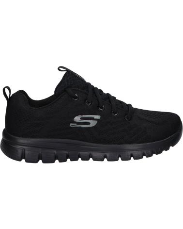 Deportivas de Mujer skechers DEPORTIVOS GRACEFUL-GET CONNECTED VARIOS 12615 NEGRO