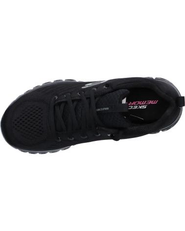 Deportivas de Mujer skechers DEPORTIVOS GRACEFUL-GET CONNECTED VARIOS 12615 NEGRO