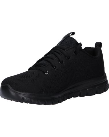 Deportivas de Mujer skechers DEPORTIVOS GRACEFUL-GET CONNECTED VARIOS 12615 NEGRO