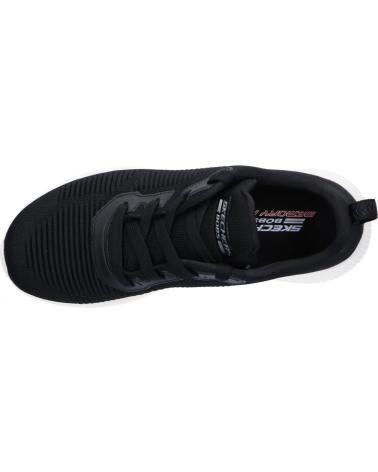 Sportivo per Donna SKECHERS 32504 BOBS SQUAD NEGRO