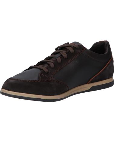 Sapatilhas de Homem GEOX U044GA 022ME U RENAN C6024 DK COFFEE 