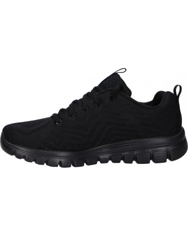 Deportivas de Mujer skechers DEPORTIVOS GRACEFUL-GET CONNECTED VARIOS 12615 NEGRO