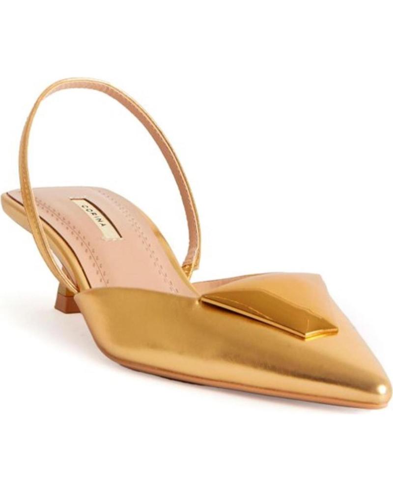 Sandalias de Mujer CORINA ZAPATO SALON MUJER CHAPA VARIOS M3210 ORO