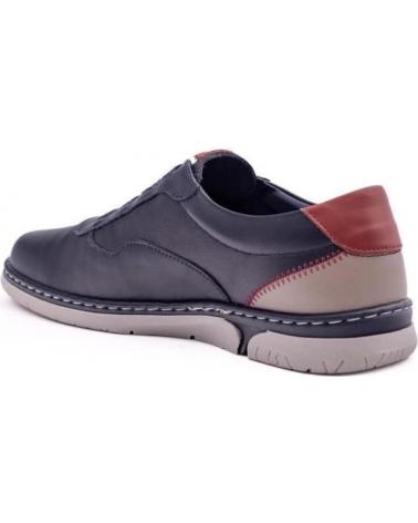Zapatos de Hombre CM MEDITERRANEA ALPARGATA FLEXIBLE MEDITERRANEA PIEL SERRAJE 10012 MARINO AZUL MARINO