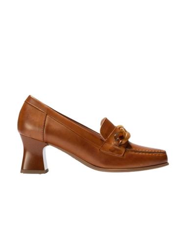 Sapatos de salto de Mulher PITILLOS ZAPATO MUJER CADENA CUERO 5071 BRANDY