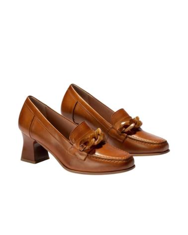 Sapatos de salto de Mulher PITILLOS ZAPATO MUJER CADENA CUERO 5071 BRANDY