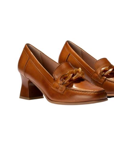 Sapatos de salto de Mulher PITILLOS ZAPATO MUJER CADENA CUERO 5071 BRANDY