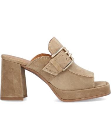 Zapatos de tacón de Mujer ALPE SANDALIAS MUJER CHIARA CUERO 2567 CAMEL
