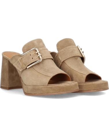 Zapatos de tacón de Mujer ALPE SANDALIAS MUJER CHIARA CUERO 2567 CAMEL