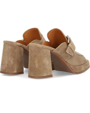 Zapatos de tacón de Mujer ALPE SANDALIAS MUJER CHIARA CUERO 2567 CAMEL