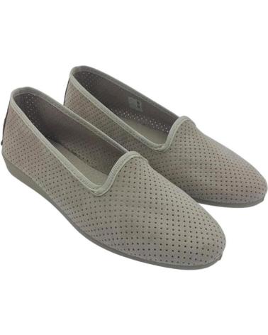 Pantofole per Donna NORTEÑAS ALPARGATAS SENORA NORTENAS MOCASIN  13-727 BEIGE