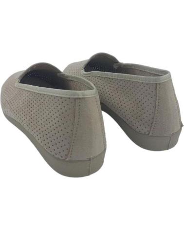 Pantofole per Donna NORTEÑAS ALPARGATAS SENORA NORTENAS MOCASIN  13-727 BEIGE