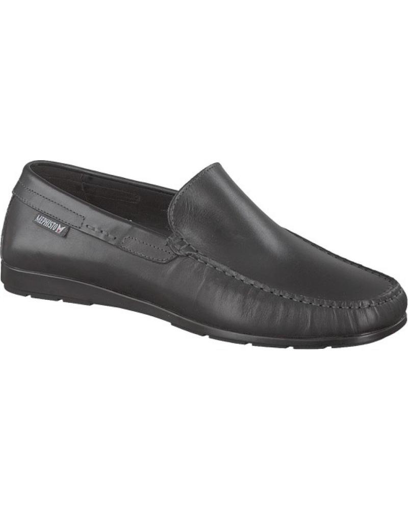 Halbschuhe für Herren MEPHISTO MOCASINES HOMBRE ALGORAS BLACK