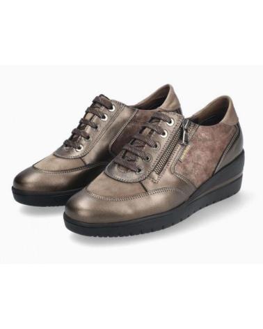 MOBILS MEPHISTO PATRIZIA SCARPE SPORTIVE MARRONE SCURO DARK TAUPE