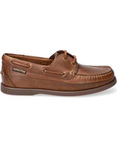 Chaussures pour Homme MEPHISTO NAUTICOS BOATING TABACCO