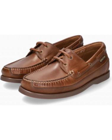 Schuhe für Herren MEPHISTO NAUTICOS BOATING TABACCO