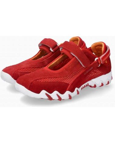 Deportivas de Mujer ALLROUNDER NIRO NUBUCK ROJO ROJO