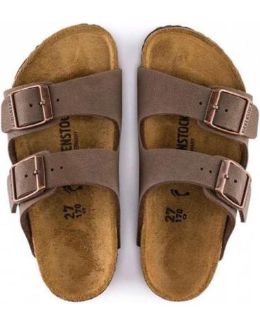 boy Flip flops BIRKENSTOCK SANDALIAS NINOS ARIZONA 552893 MOCHA
