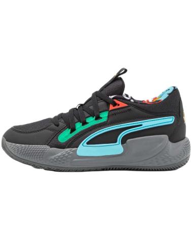 Sportivo per Donna e Uomo PUMA ZAPATILLAS COURT RIDER CHAOS BASKET NEGRO