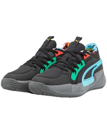 Sportivo per Donna e Uomo PUMA ZAPATILLAS COURT RIDER CHAOS BASKET NEGRO