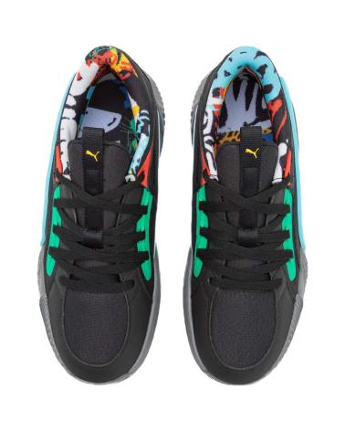 Sportivo per Donna e Uomo PUMA ZAPATILLAS COURT RIDER CHAOS BASKET NEGRO
