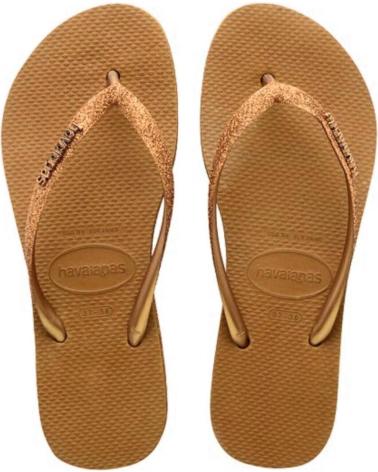 Zehansandalen für Damen HAVAIANAS ESCLAVA 1856 BRONZE