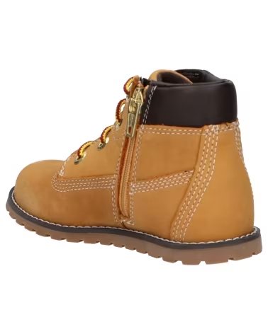 Bottines pour Fille et Garçon TIMBERLAND TB1A125Q2311 POKEY PINE MID LACE WHEAT