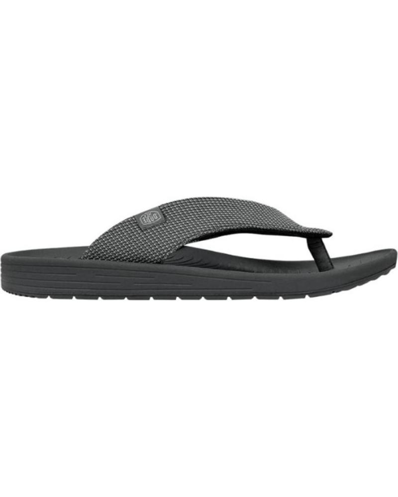 Chanclas de Hombre HEY DUDE MILO GRIS