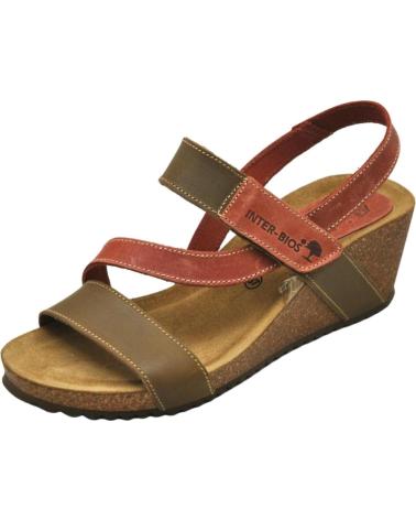 Sandales pour Femme INTERBIOS SANDALIA INTER-BIOS MUJER 5635 TEJA-BEIGE