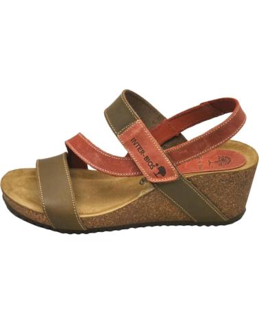 Sandales pour Femme INTERBIOS SANDALIA INTER-BIOS MUJER 5635 TEJA-BEIGE