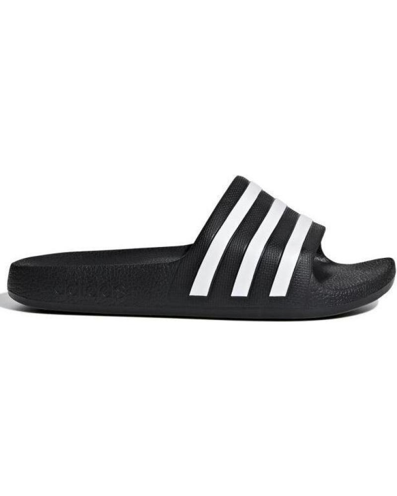ADIDAS CHANCLAS NEGRAS ADILETTE NINOS AQUA F35556 NEGRO