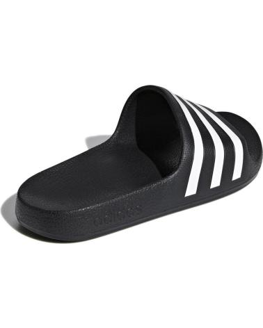 ADIDAS CHANCLAS NEGRAS ADILETTE NINOS AQUA F35556 NEGRO
