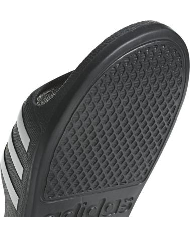 ADIDAS CHANCLAS NEGRAS ADILETTE NINOS AQUA F35556 NEGRO