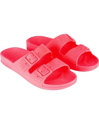Zehansandalen für Damen CACATOES CHANCLAS MUJER BAHIA PINK FLUOR 21S1004 ROSA