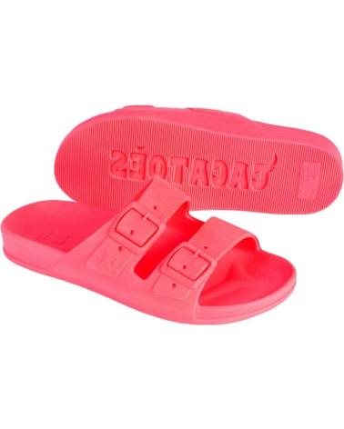 Zehansandalen für Damen CACATOES CHANCLAS MUJER BAHIA PINK FLUOR 21S1004 ROSA