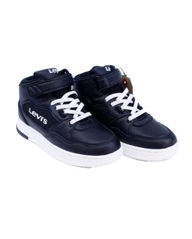 Sportif pour Garçon LEVIS LEVI´S- BOTA BASKET NINO  BLANCO NEGRO