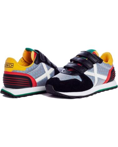 Deportivas de Niña y Niño MUNICH ZAPATILLAS MINI MASSANA NEGRO