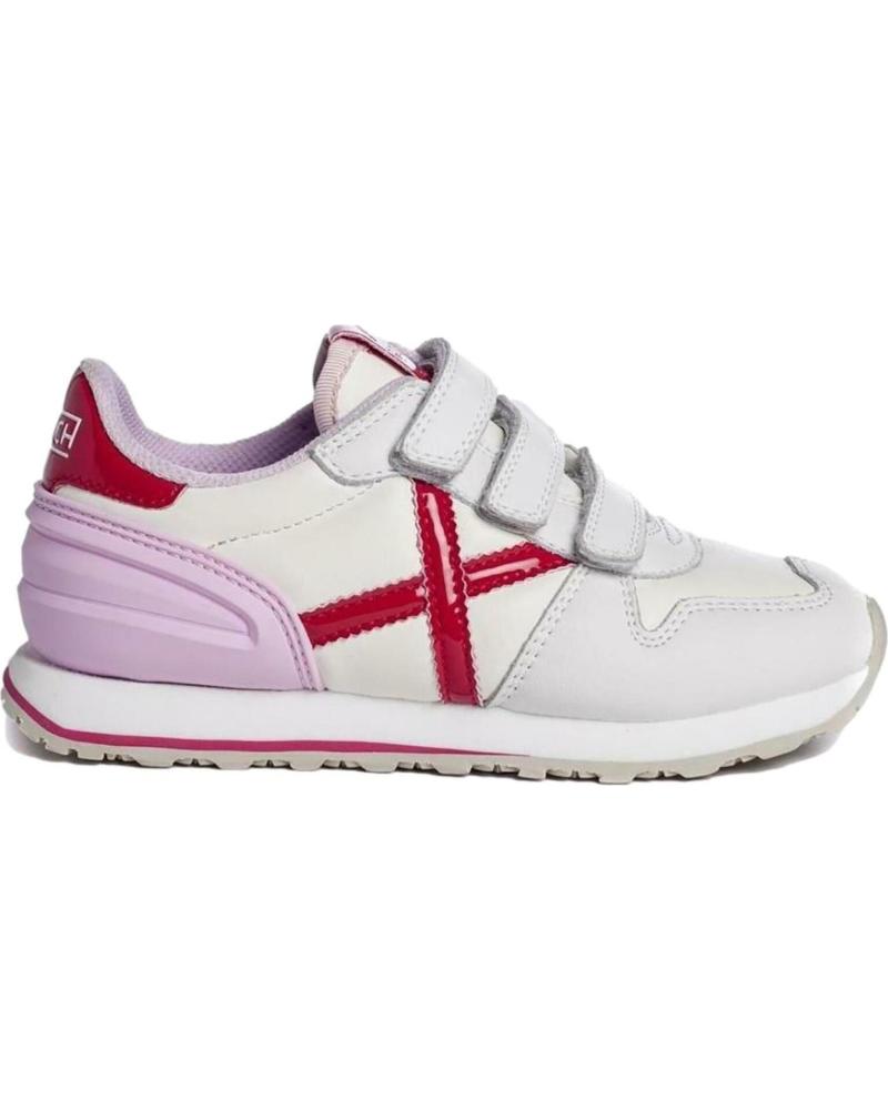 Deportivas de Niña y Niño MUNICH MINI MASSANA VCO 455 BLANCO