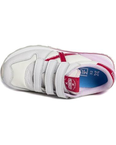Deportivas de Niña y Niño MUNICH MINI MASSANA VCO 455 BLANCO