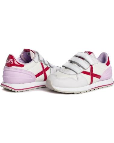 Deportivas de Niña y Niño MUNICH MINI MASSANA VCO 455 BLANCO