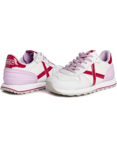 Deportivas de Niña y Niño MUNICH MINI MASSANA 455 BLANCO