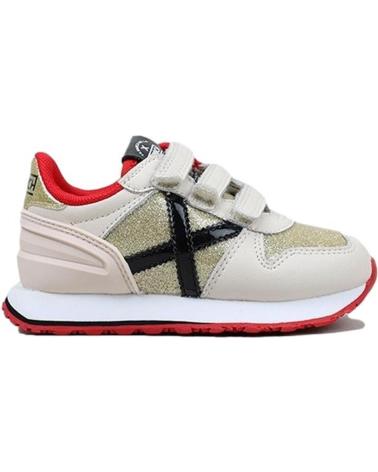 Deportivas de Niña y Niño MUNICH MINI MASSANA VCO 454 BEIGE
