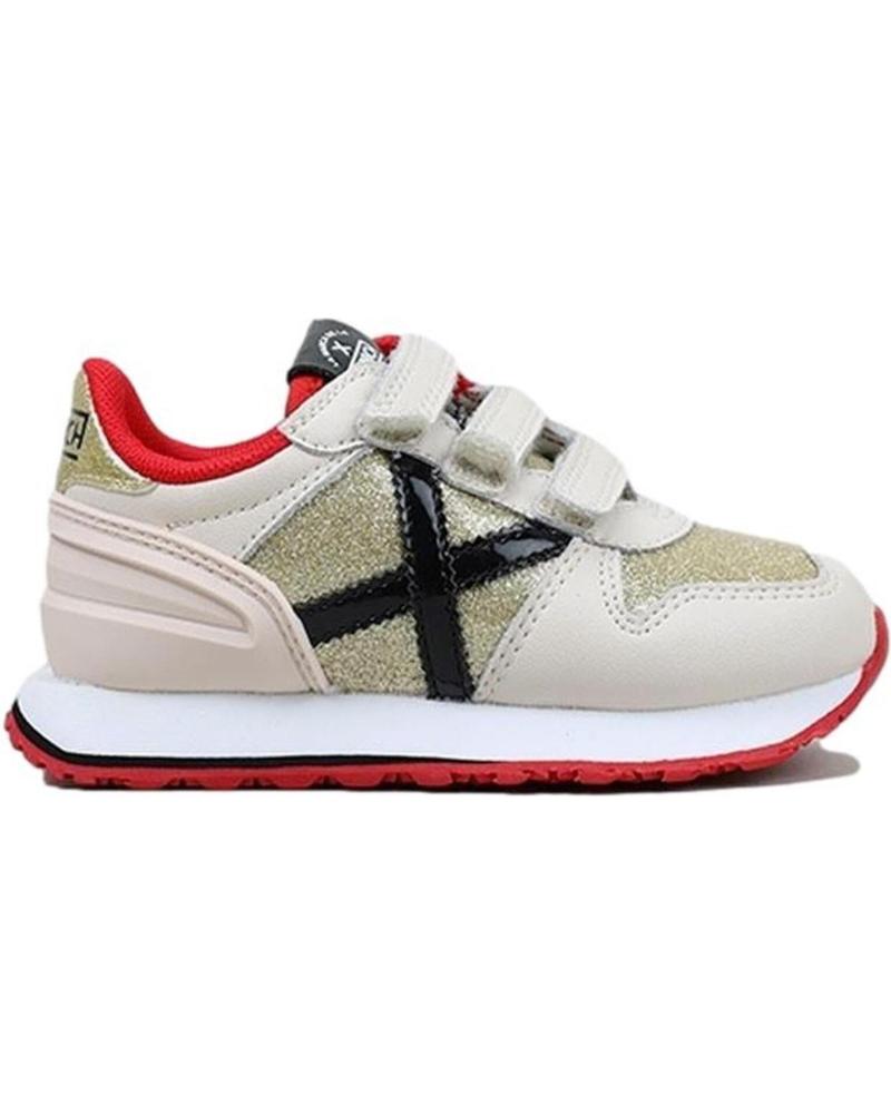 Deportivas de Niña y Niño MUNICH MINI MASSANA VCO 454 BEIGE